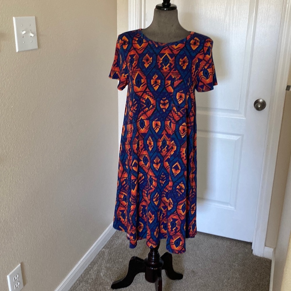 Lularoe Jesse Swing Dress, size M